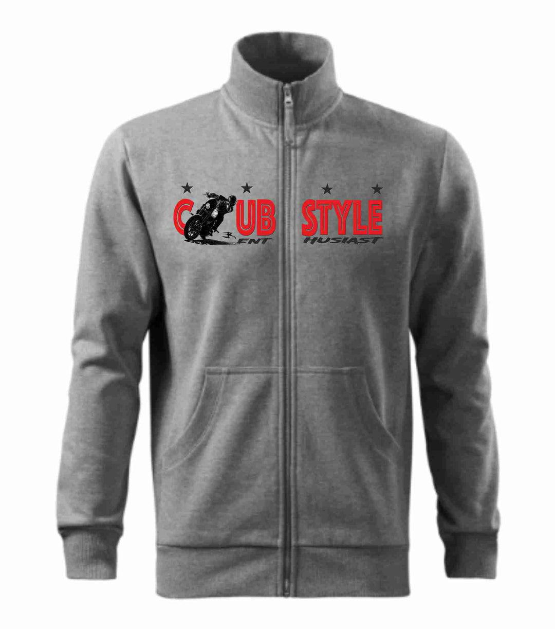 CLUBSTYLE  SWEATJACKE OHNE KAPUZE