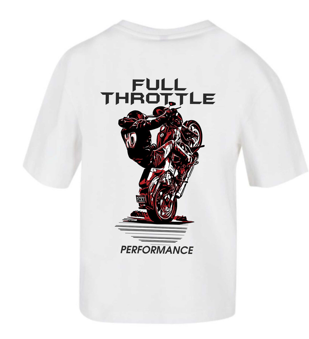 FRAUEN FULL THROTTLE PERFORMANCE SHIRT OVERSIZED