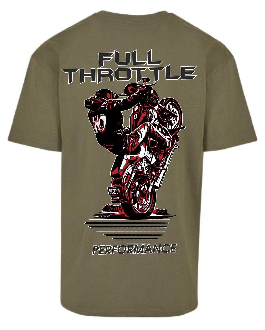 FULL THROTTLE PERFORMANCE SHIRT OVERSIZED