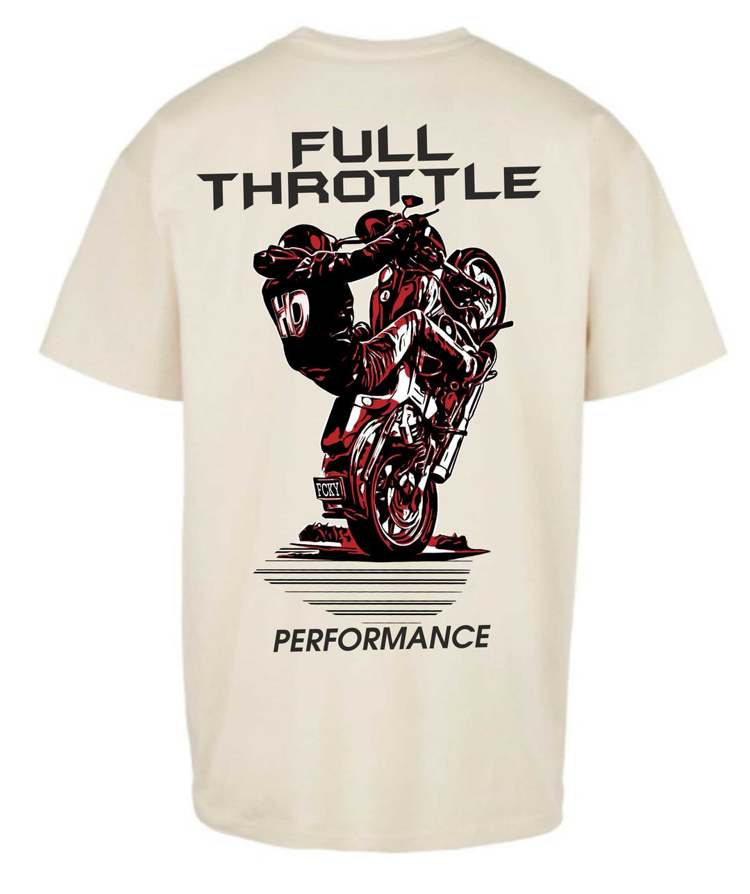 FULL THROTTLE PERFORMANCE SHIRT OVERSIZED