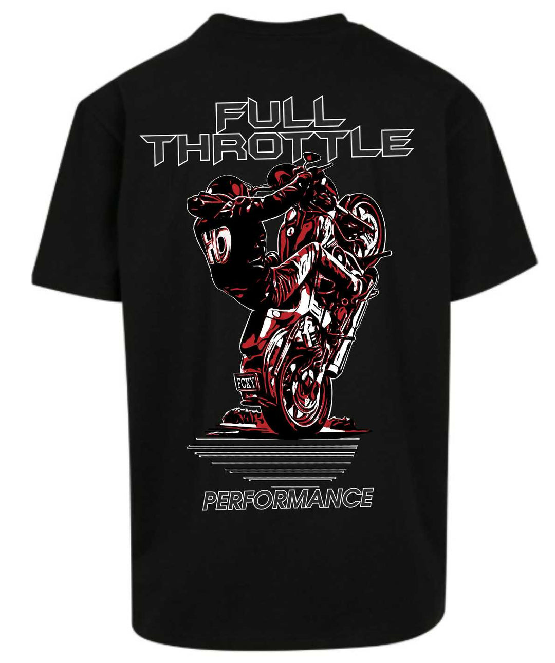 FULL THROTTLE PERFORMANCE SHIRT OVERSIZED